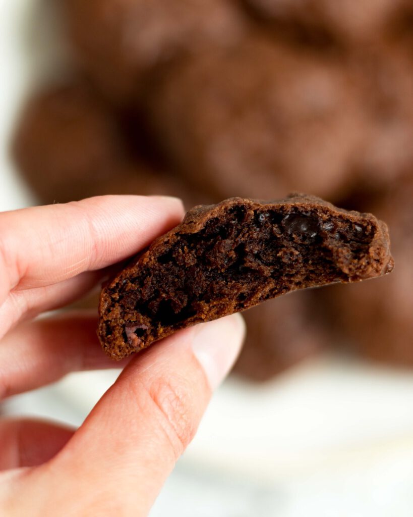 Triple Chocolate Cookies | fructosearm, laktosefrei, zuckerfrei, glutenfrei, vegan